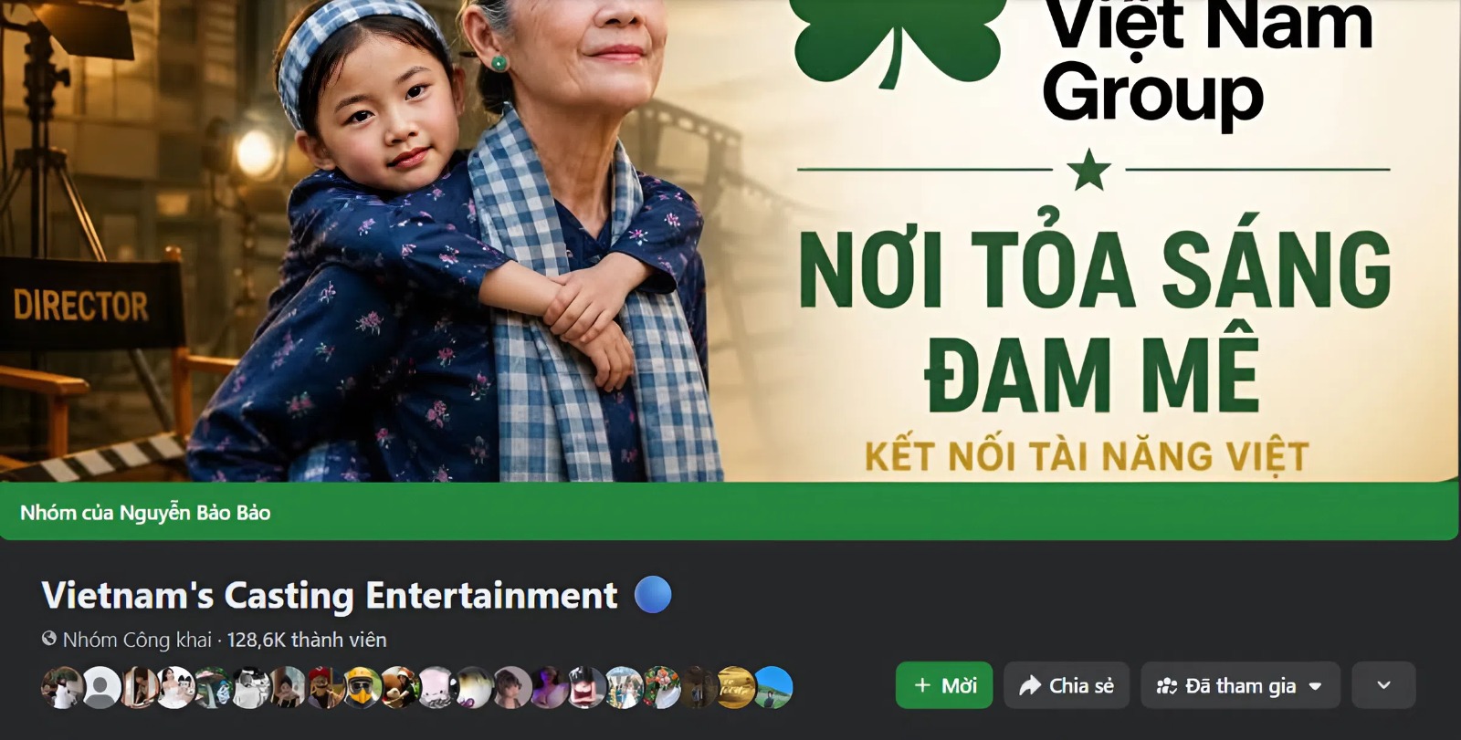 group casting với cộng đồng lớn mạnh