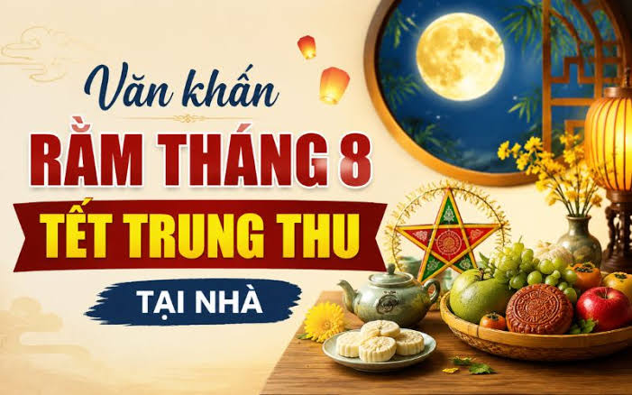 Văn khấn rằm tháng 8 mới nhất