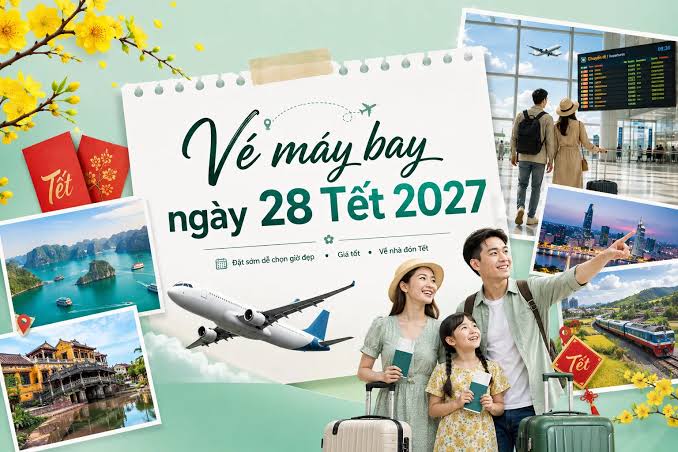 Vé máy bay giá rẻ tết 2027